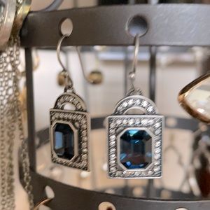 Touchstone crystal  by Swarovski earrings